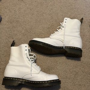 White Dr. Martens